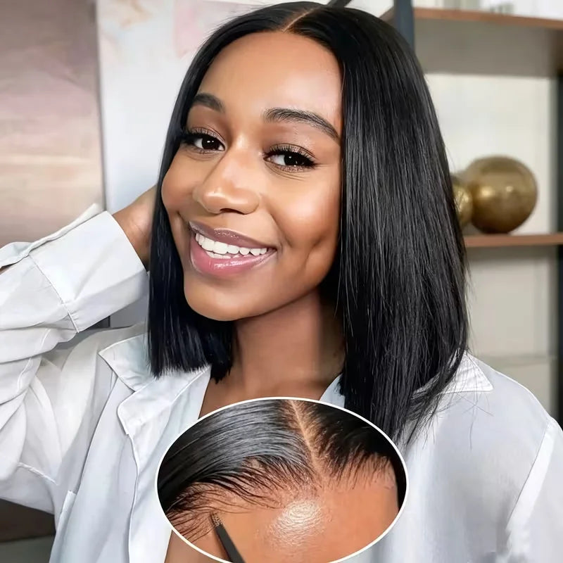 No Glue Needed | 300% Extra Density Wear & Go Glueless HD Lace 7x5 Closure Wig Pre-Cut