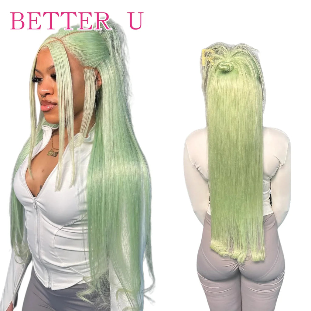 Bold Blonde | 613 Blonde Glueless HD Lace 13x6 Frontal Wig by Exceed BETTER U Pre-Cut
