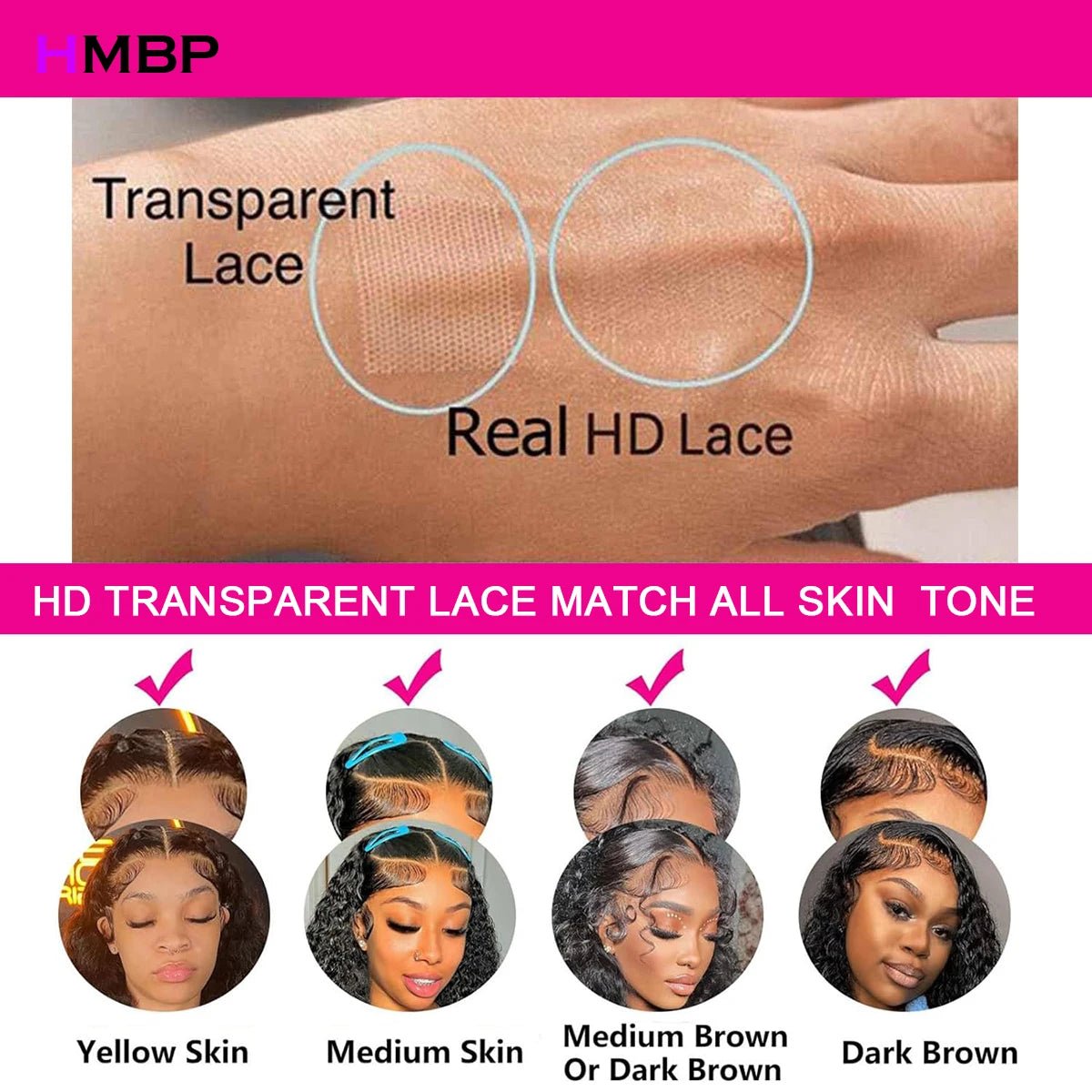 1 Min Install | 250% High Density Wear & Go Glueless HD Lace 13x6 Frontal Wig Pre-Cut
