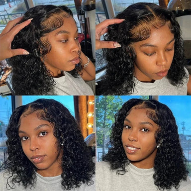 Wear & Go | 300% Extra Density Deep Wave Glueless HD Lace 13x4 Frontal Wig Pre-Cut