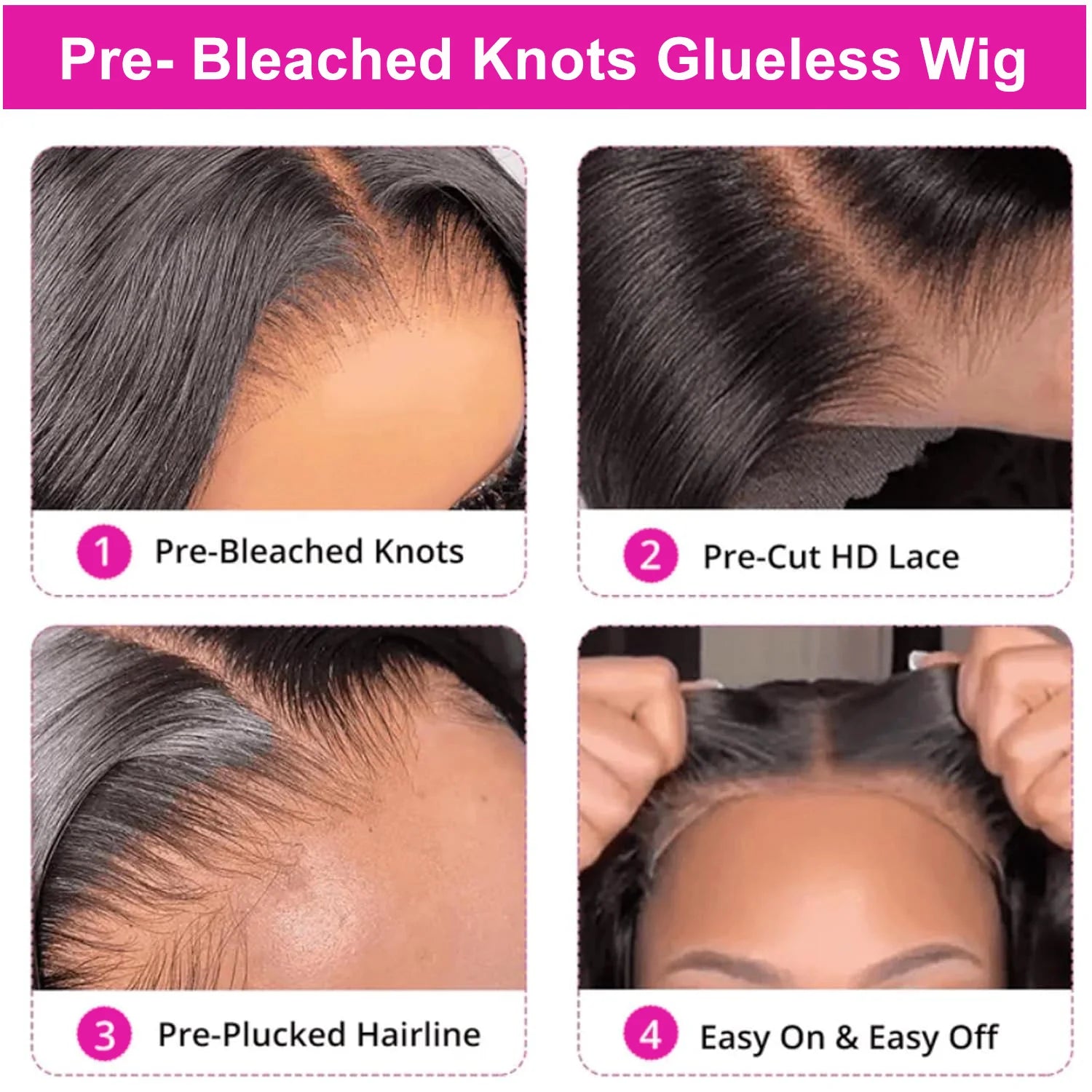Instant Slay | Wear & Go Glueless HD Lace 13x6 Frontal Wig Pre-Cut