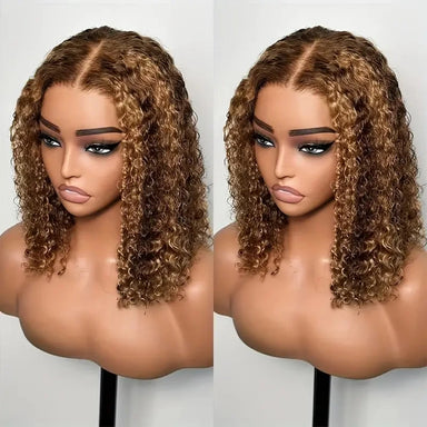 Throw On & Go | Highlight Deep Wave Glueless HD Lace 13x4 Frontal Wig