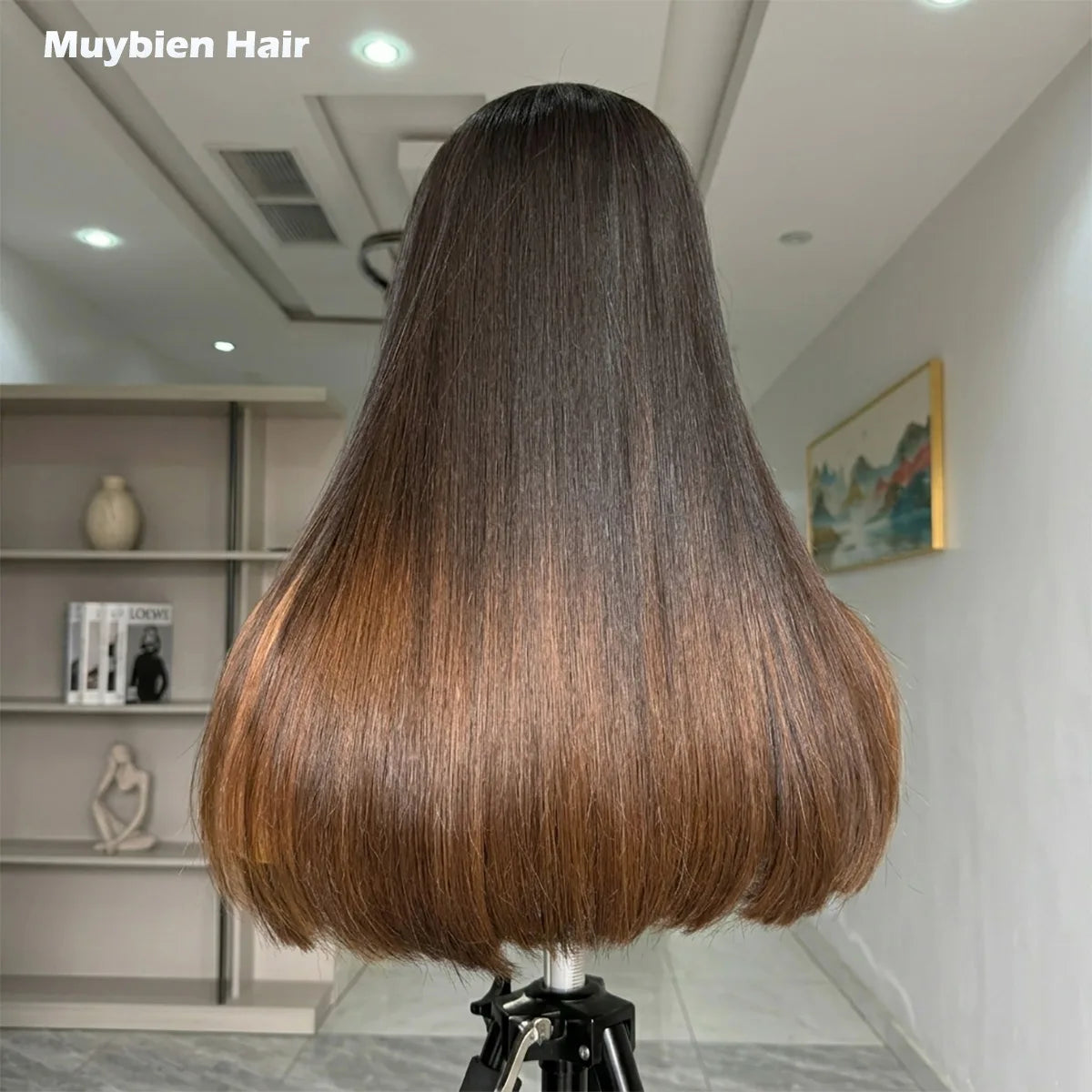 No Glue Needed | Ombre Brown Wear & Go Glueless HD Lace 5x5 Closure Wig