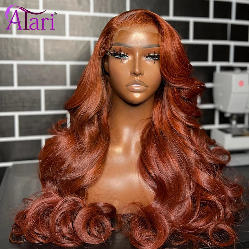 Polished Look | Ginger Straight Glueless HD Lace 13x6 Frontal Wig Pre-Cut