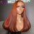 Polished Look | Ginger Straight Glueless HD Lace 13x6 Frontal Wig Pre-Cut