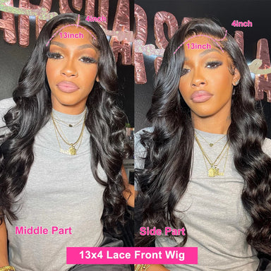 Wear & Go | Water Wave Glueless HD Lace 13x6 Frontal Wig Pre-Cut — Top Seller