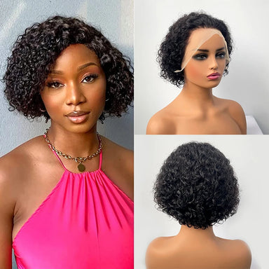 Wear & Go | Water Wave Glueless HD Lace 13x4 Frontal fraisbelle Human Hair Products Wig
