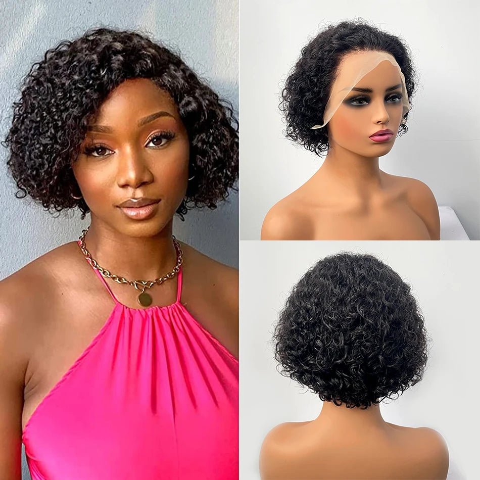 Wear & Go | Water Wave Glueless HD Lace 13x4 Frontal fraisbelle Human Hair Products Wig