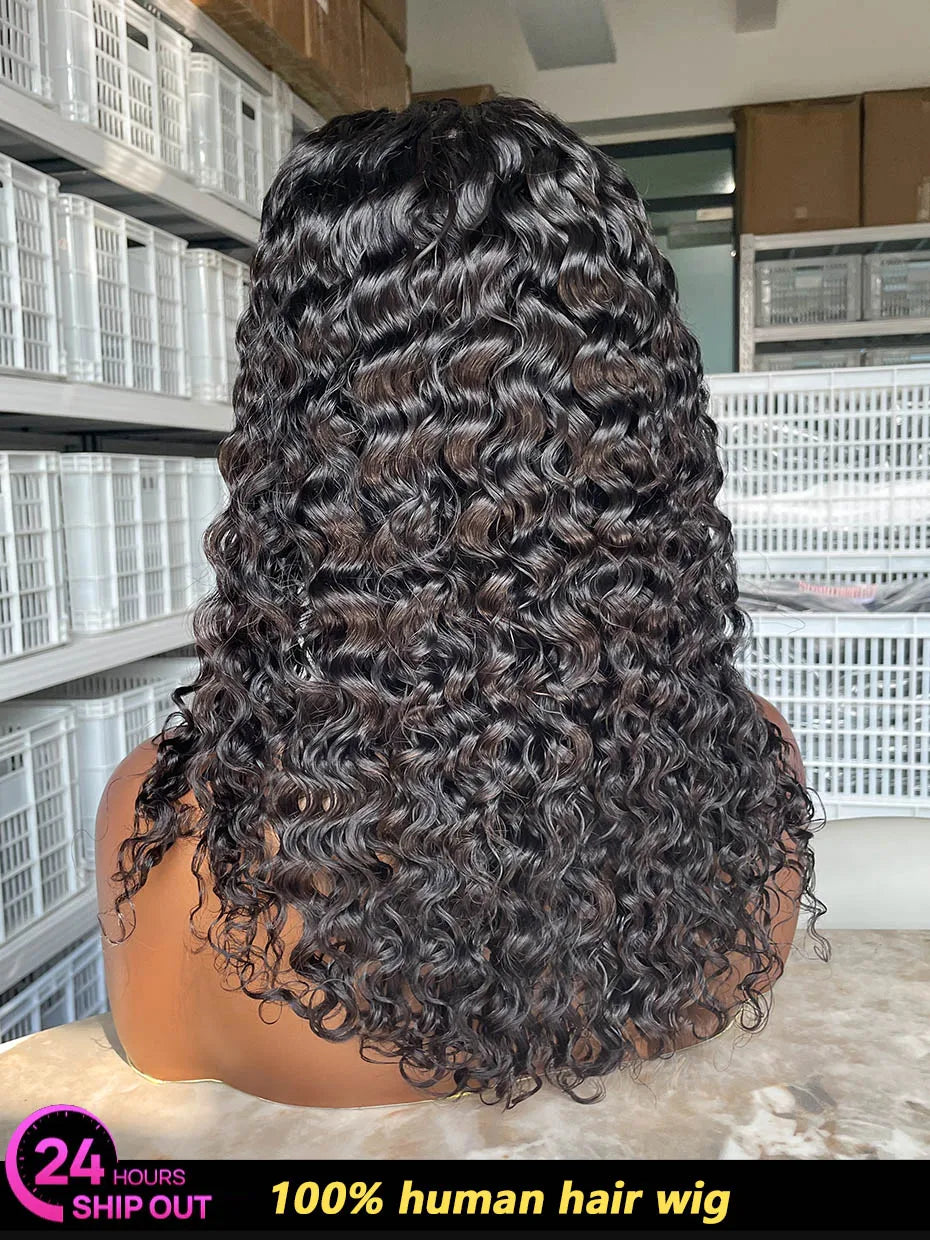 Wear & Go | Water Wave Glueless HD Lace 13x6 Frontal Wig