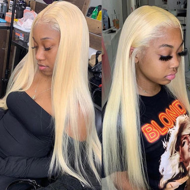 Blonde Vibes | 250% High Density 613 Blonde Glueless HD Lace 13x6 Frontal Wig