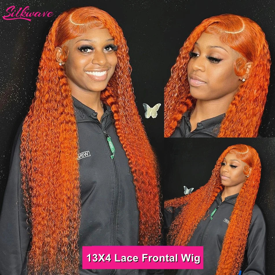 Throw On & Go | Ginger Deep Wave Glueless HD Lace 13x6 Frontal Wig