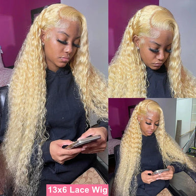 Ready To Wear | Honey Brown Highlight Deep Wave Glueless HD Lace 13x6 Frontal Wig by Silkwave