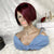 Rich Color | Burgundy 99J Glueless HD Lace 13x4 Frontal Wig