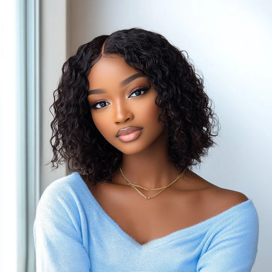 Throw On & Go | Deep Wave Glueless HD Lace 13x6 Frontal Wig