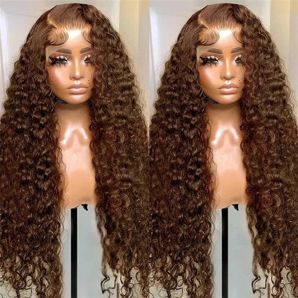 Wear & Go | Deep Wave Glueless HD Lace 13x6 Frontal Wig Pre-Cut by on fleek