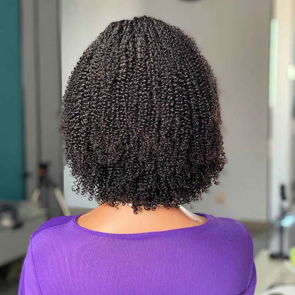 Big Curl Energy | 180% Density Kinky Curly Glueless HD Lace 13x4 Frontal Wig