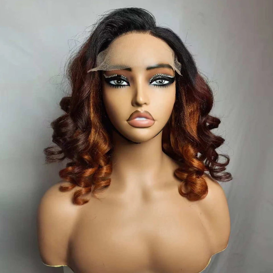 Throw On & Go | Ginger Deep Wave Glueless HD Lace 5x5 Closure Wig