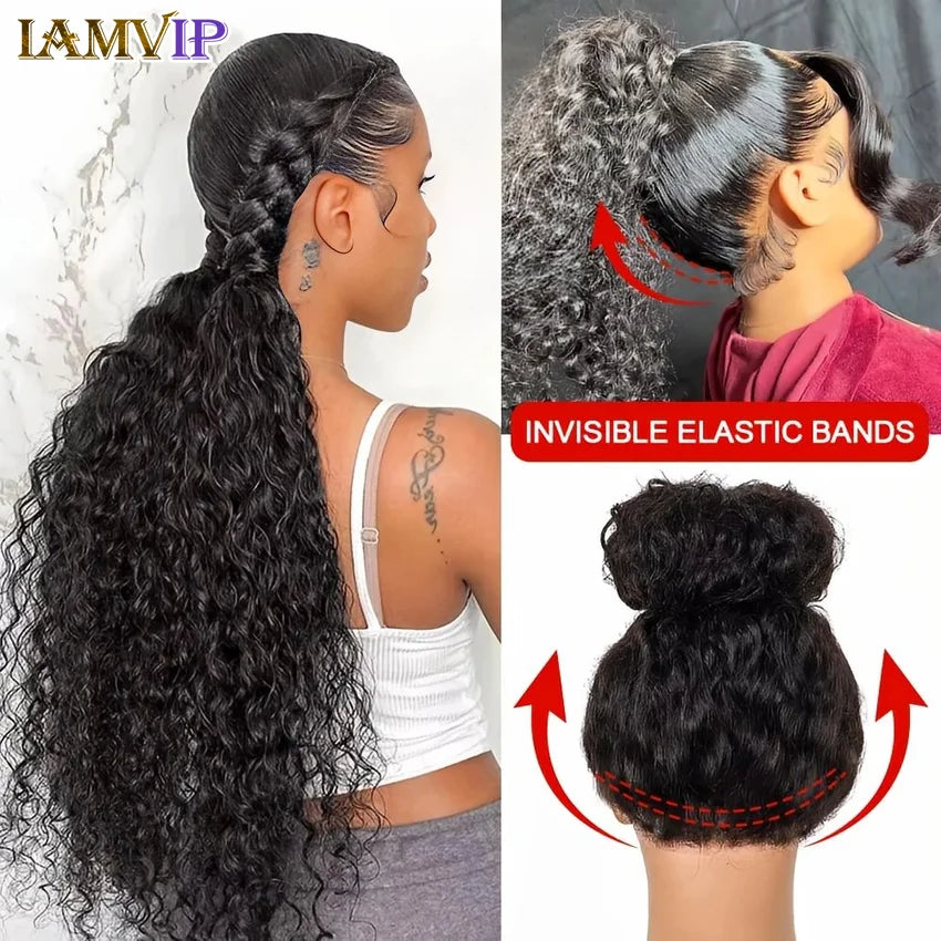 Curl Goals | 250% High Density Kinky Curly Glueless HD Lace 13x4 Frontal Wig