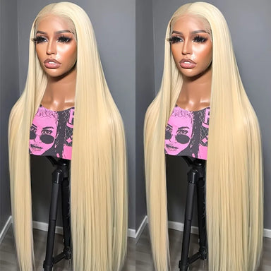 Blonde Vibes | 250% High Density 613 Blonde Glueless HD Lace 13x6 Frontal Wig · 0387