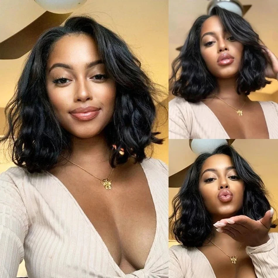 Flowy Waves | 200% Density Loose Wave Glueless HD Lace 13x4 Frontal Wig