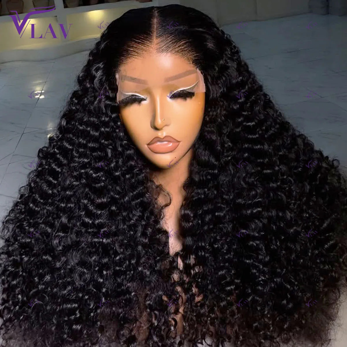 Natural Kinks | 450% Super Density Kinky Curly Glueless HD Lace 13x6 Frontal Wig