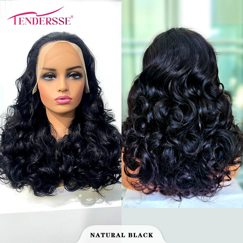 Natural Bounce | 250% High Density Loose Wave Glueless HD Lace 13x6 Frontal Wig