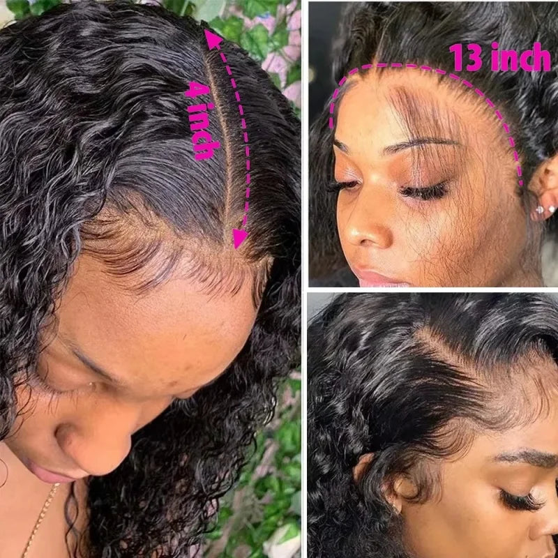 Effortless Waves | 200% Density Water Wave Glueless HD Lace 13x4 Frontal Wig by Magic