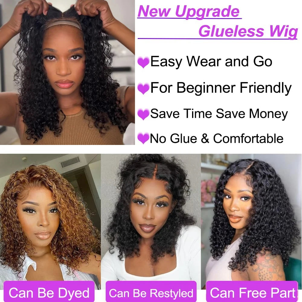 Big Curl Energy | 300% Extra Density Kinky Curly Glueless HD Lace 7x5 Closure Wig