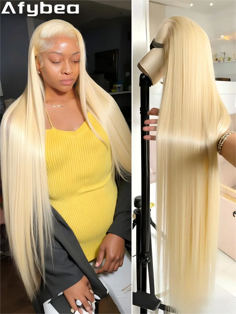 Platinum Glow | 613 Blonde Glueless HD Lace 13x6 Frontal Wig Pre-Cut