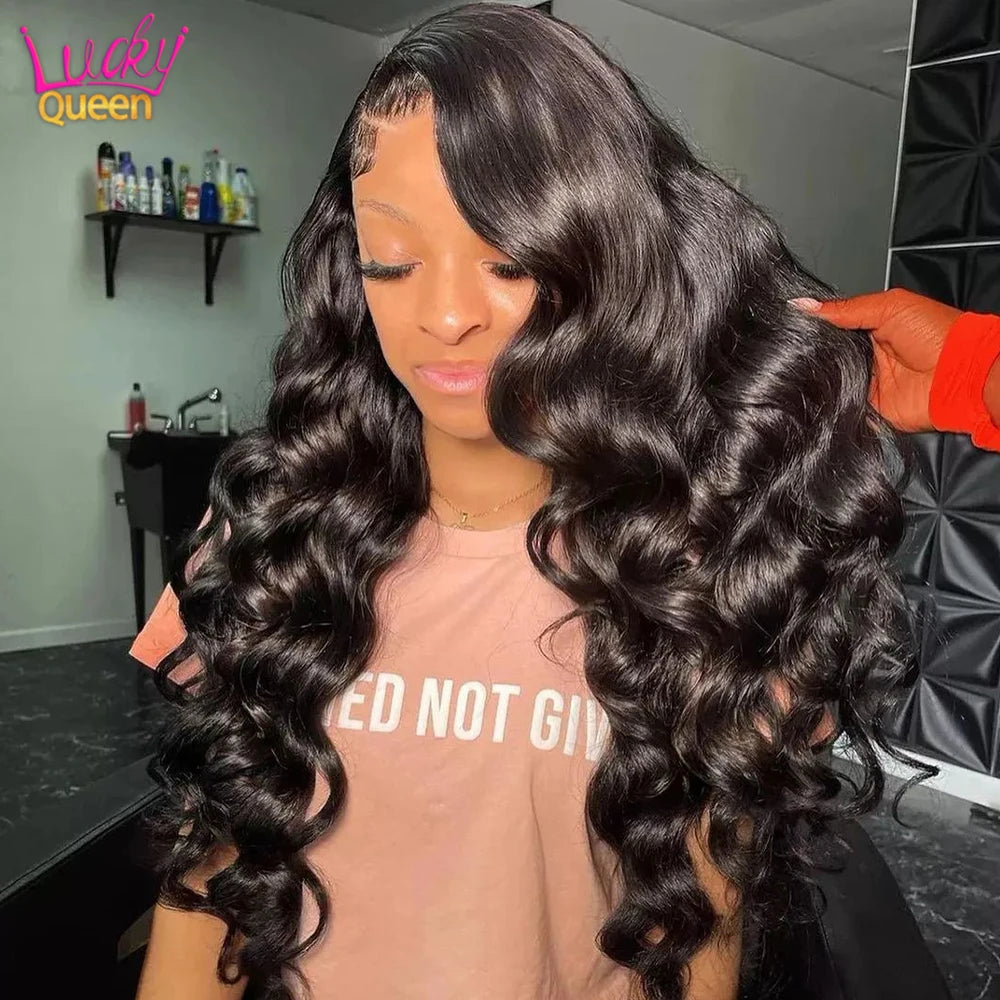 Flowy Waves | Ginger Loose Wave Glueless HD Lace 13x6 Frontal Wig Pre-Cut