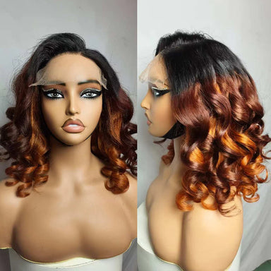 Throw On & Go | Ginger Deep Wave Glueless HD Lace 5x5 Closure Wig