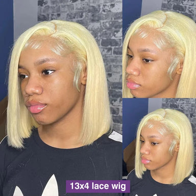 Platinum Glow | Honey Brown Highlight 200% Density 613 Blonde Glueless HD Lace 13x4 Frontal Wig Pre-Cut