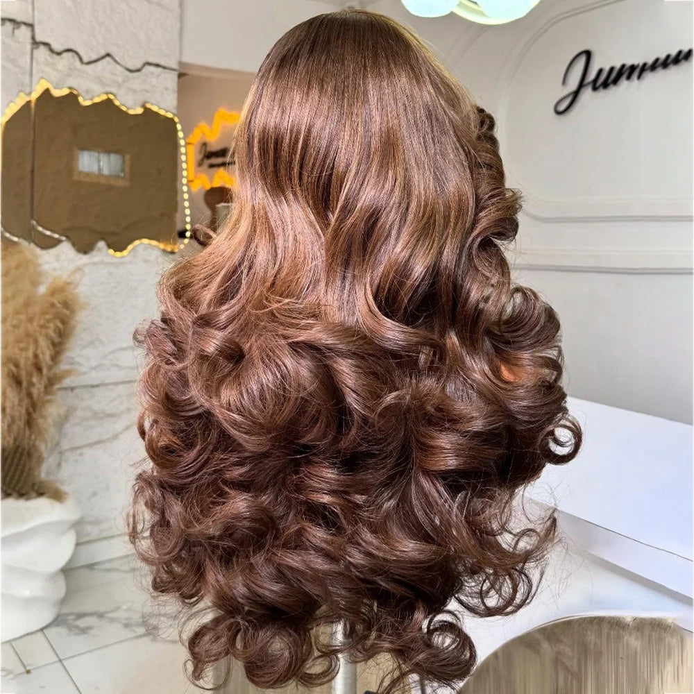 Curl Goals | 400% Super Density Kinky Curly Glueless HD Lace 13x4 Frontal Wig Pre-Cut