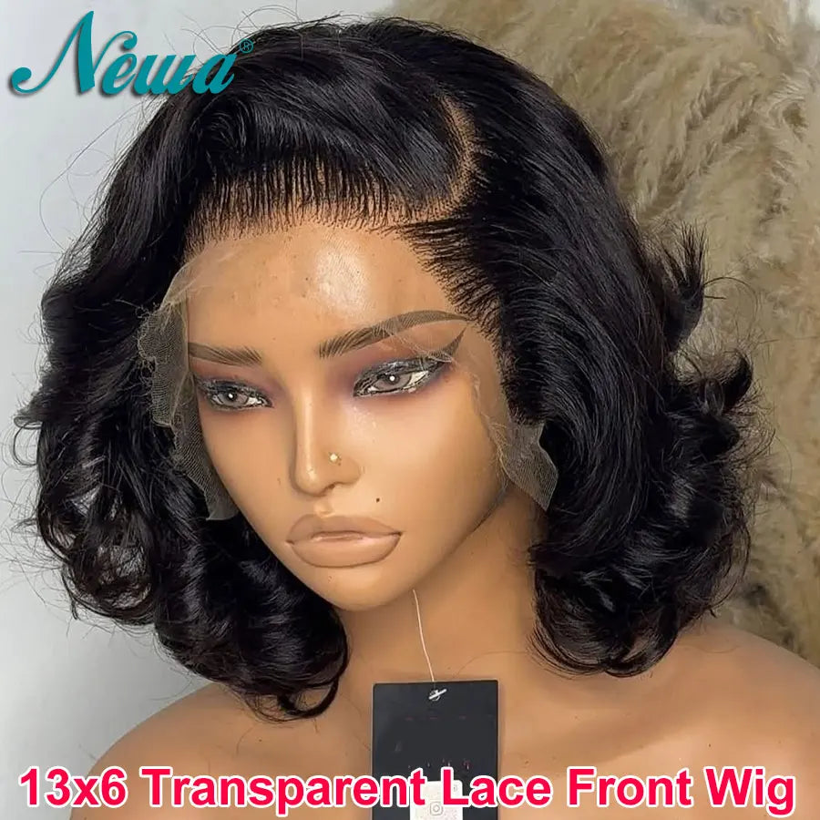 Short & Sassy | Bob Glueless HD Lace 13x6 Frontal Bob Wig Pre-Cut
