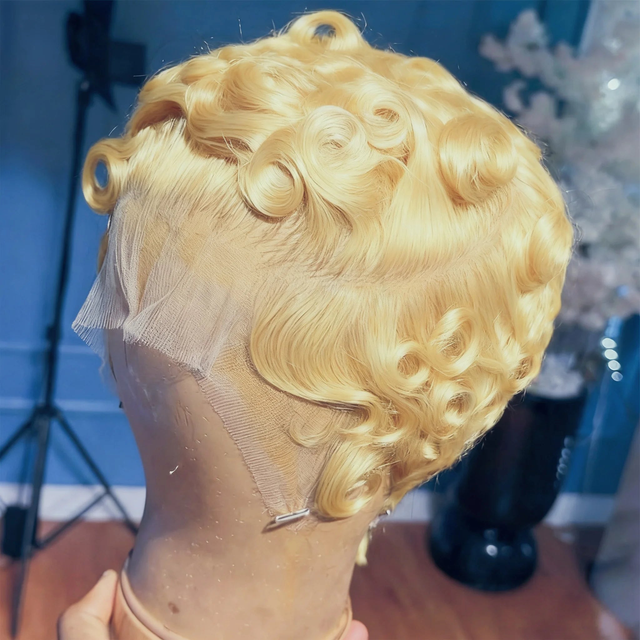 Bold Blonde | 613 Blonde Glueless HD Lace 13x4 Frontal Wig Pre-Cut