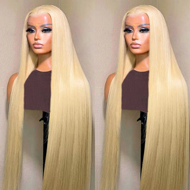 Bold Blonde | Honey Brown Highlight 250% High Density 613 Blonde Glueless HD Lace 13x6 Frontal IAMVIP Hair Wig
