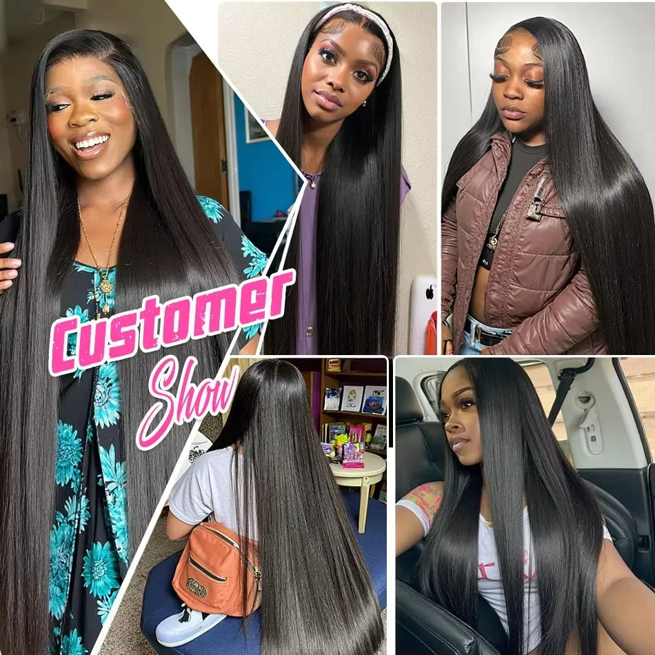 Sleek & Smooth | Straight Glueless HD Lace 13x6 Frontal Wig Pre-Cut
