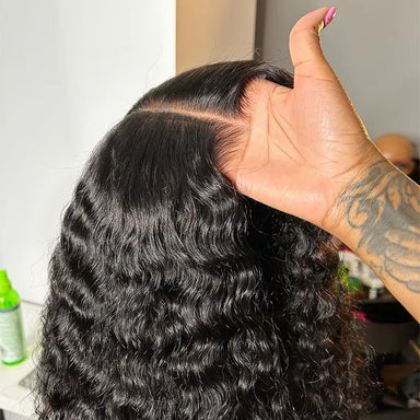 Ready To Wear | Deep Wave Glueless HD Lace 13x6 Frontal Wig Pre-Cut