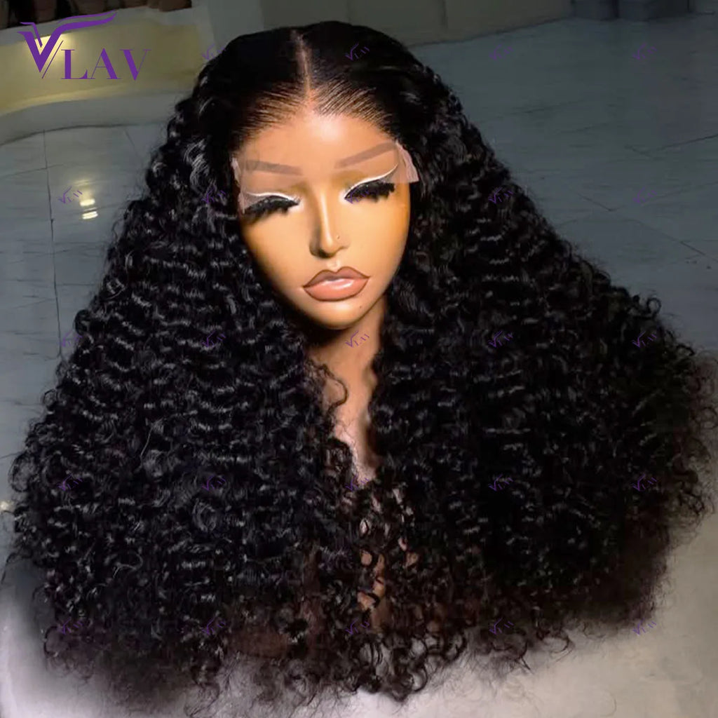 Natural Kinks | 450% Super Density Kinky Curly Glueless HD Lace 13x6 Frontal Wig