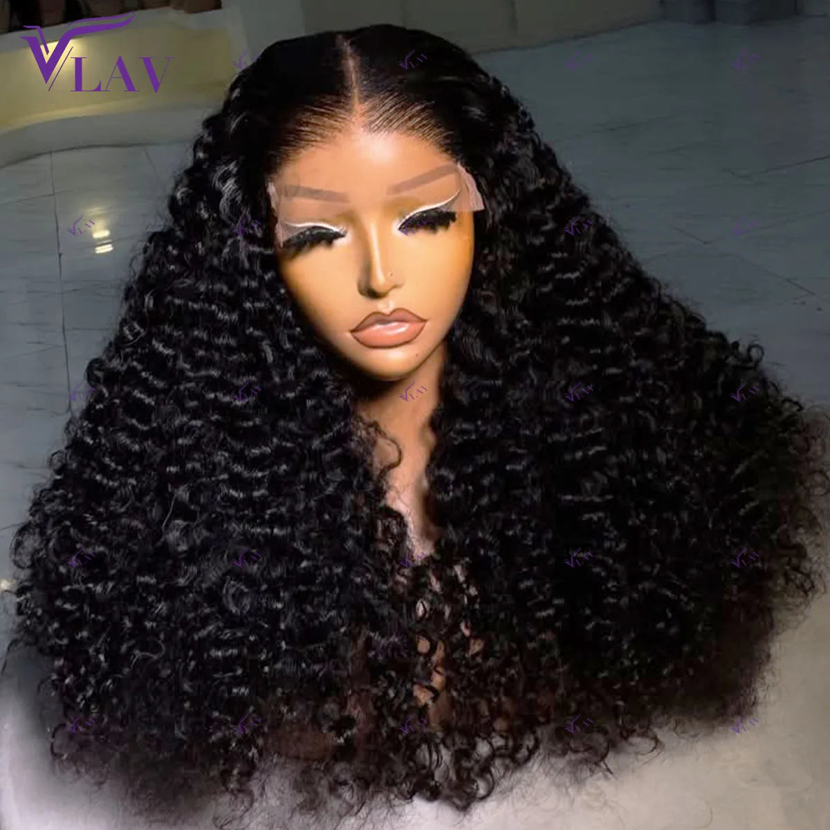 Natural Kinks | 450% Super Density Kinky Curly Glueless HD Lace 13x6 Frontal Wig