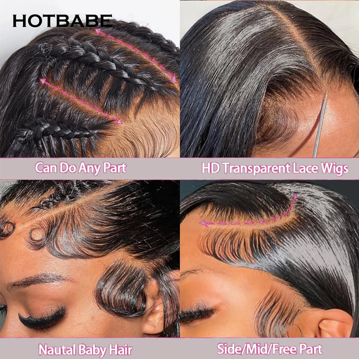 Sleek & Smooth | 450% Super Density Straight Glueless HD Lace 13x4 Frontal Wig