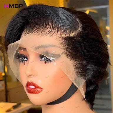 Short & Sassy | Bob Glueless HD Lace 13x6 Frontal Bob Wig by HMBP