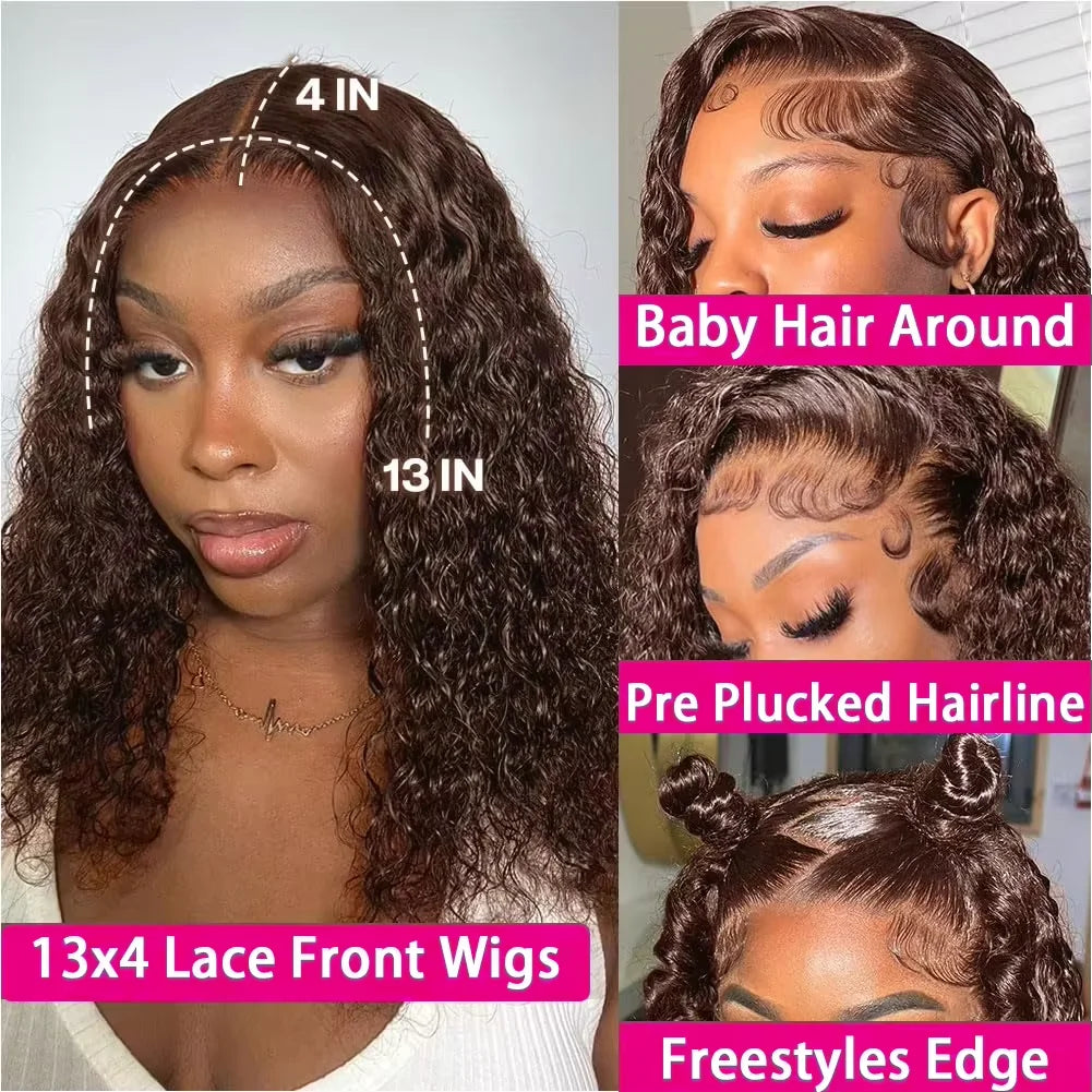 Wear & Go | Deep Wave Glueless HD Lace 13x4 Frontal Wig — Best Seller