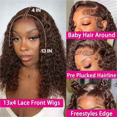 Wear & Go | Deep Wave Glueless HD Lace 13x4 Frontal Wig — Best Seller