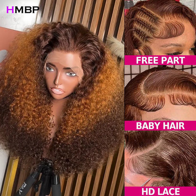 Big Curl Energy | 400% Super Density Kinky Curly Glueless HD Lace 13x6 Frontal Wig