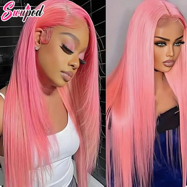 Sleek & Smooth | 250% High Density Straight Glueless HD Lace 13x6 Frontal Wig Pre-Cut