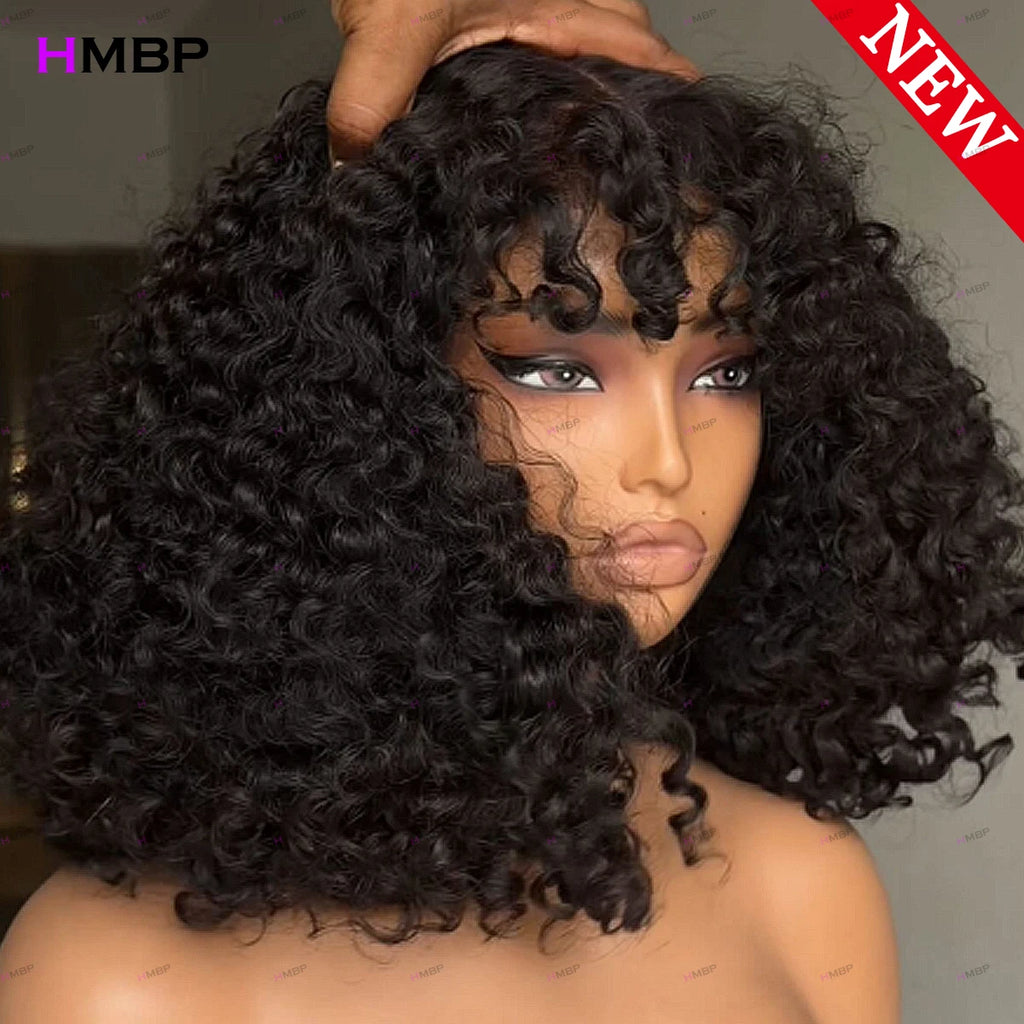 Throw On & Go | 400% Super Density Water Wave Glueless HD Lace 360 Lace Wig