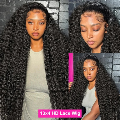 Ready To Wear | 250% High Density Deep Wave Glueless HD Lace 13x6 Frontal Wig