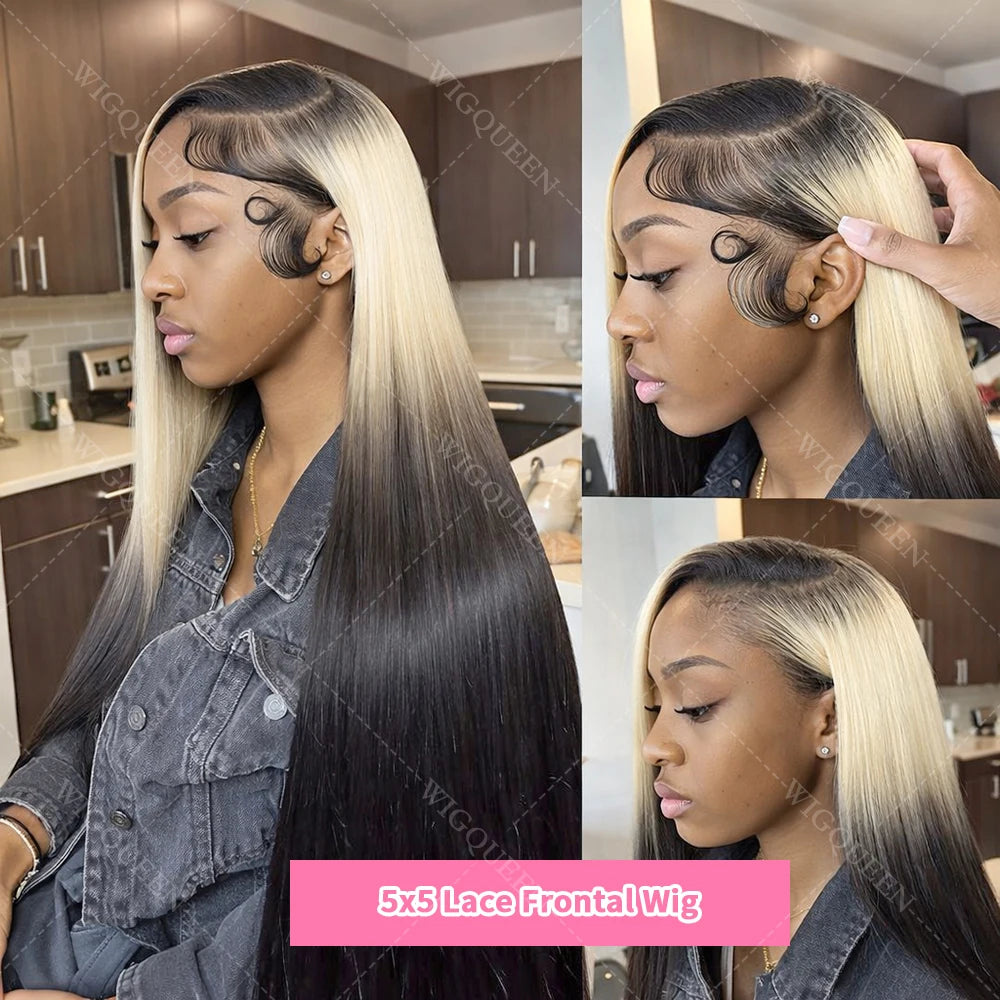 Sun-Kissed | 200% Density Highlight Glueless HD Lace 4x4 Closure Wig