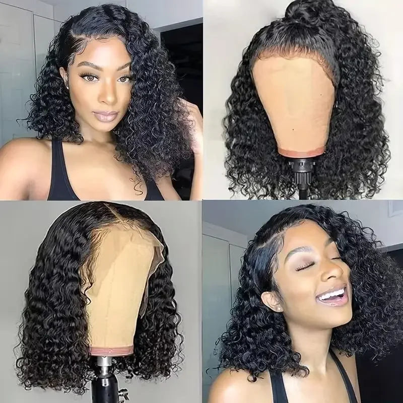 Ready To Wear | Deep Wave Glueless HD Lace 13x4 Frontal Wig Pre-Cut